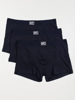 Lot de 3 boxers homme marine