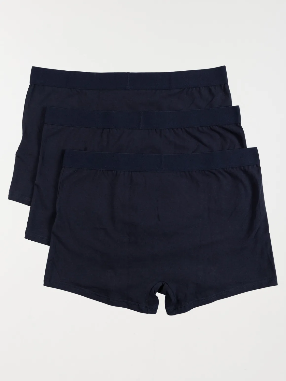 Lot de 3 boxers homme marine