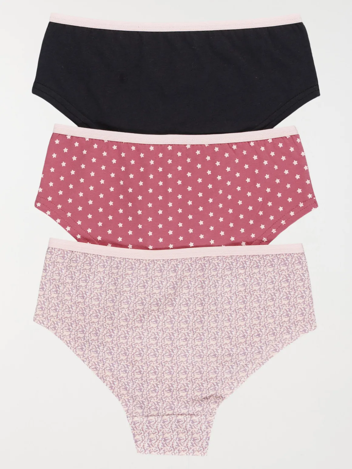 Lot de 3 boxers multicolore fille