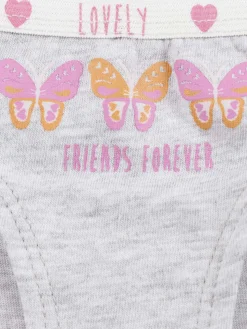 Lot de 3 boxers papillon fille