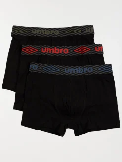 Lot de 3 boxers Umbro noir garçon