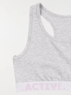Lot de 2 brassières fille dos nageur