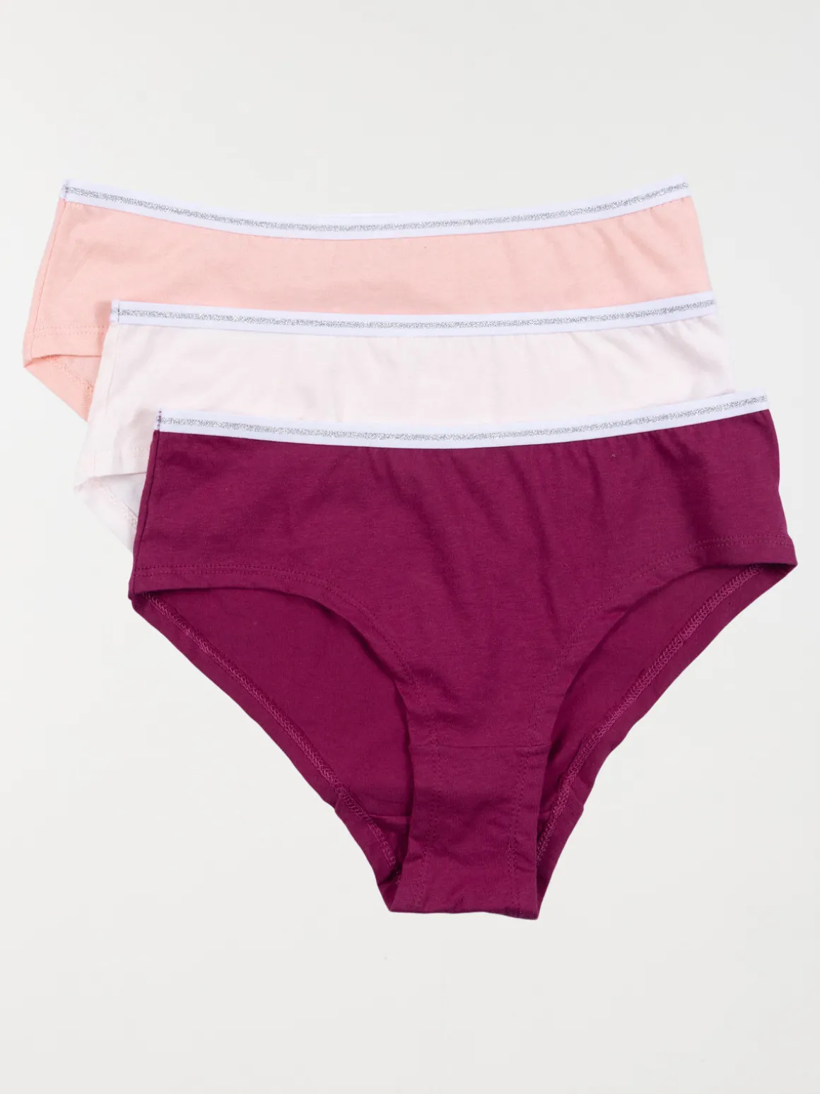 Lot de 3 hipsters femme (S-XL)