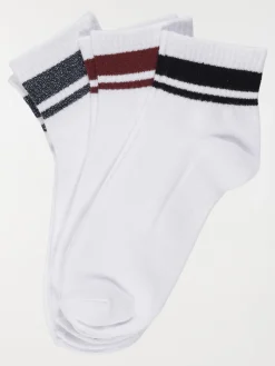 Lot de 3 paires chaussettes femme