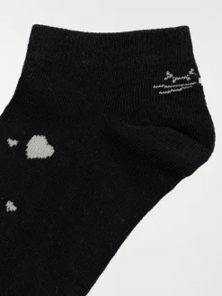 Lot de 3 paires chaussettes chat femme