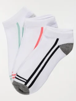 Lot de 3 paires chaussettes sport femme