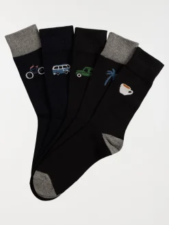 Lot de 5 paires de chaussettes homme