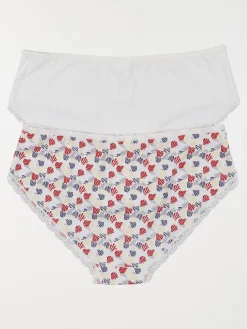 Lot de 2 shorties femme (S-XL)