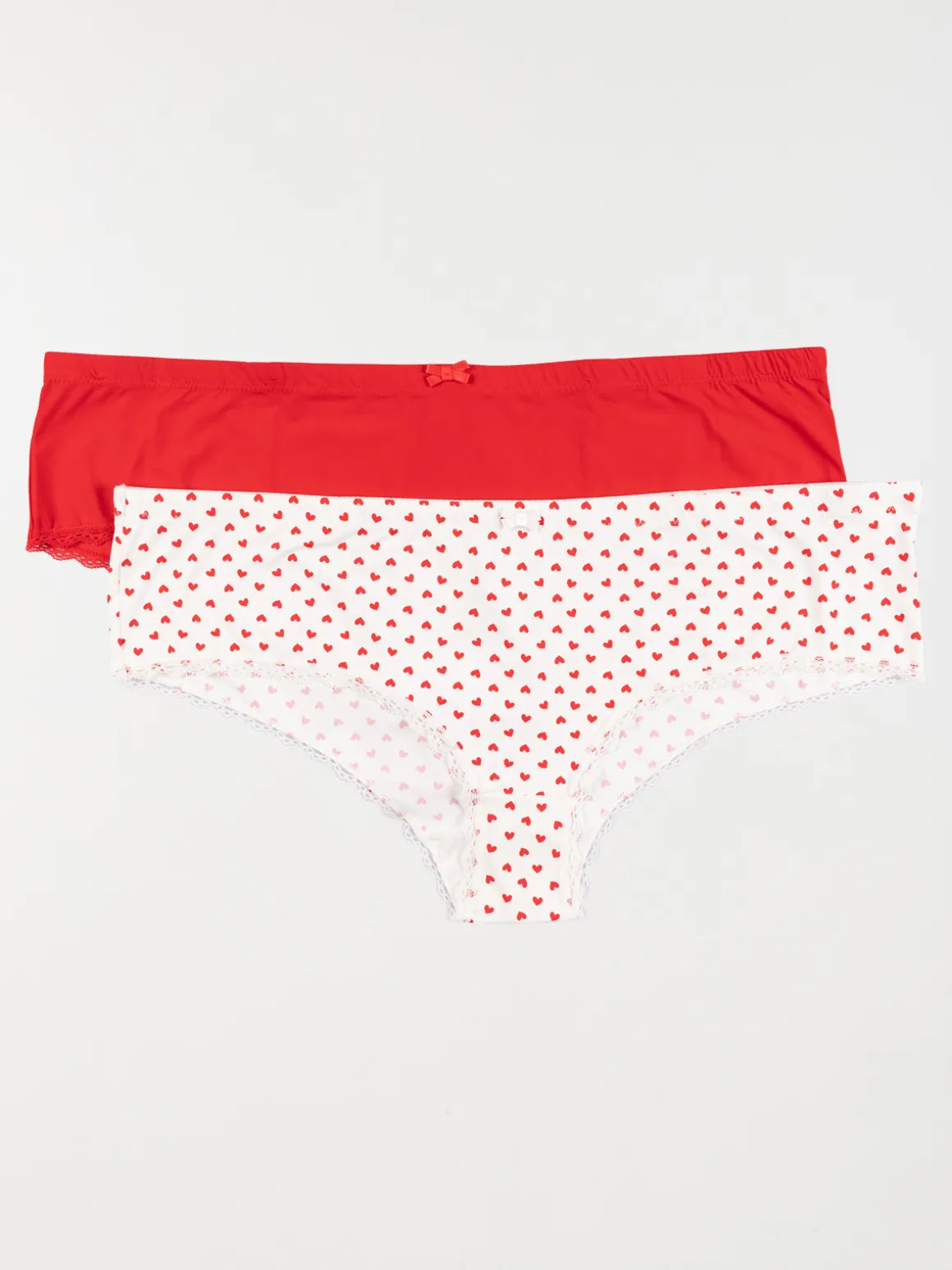 Lot de 2 shorties grande taille femme