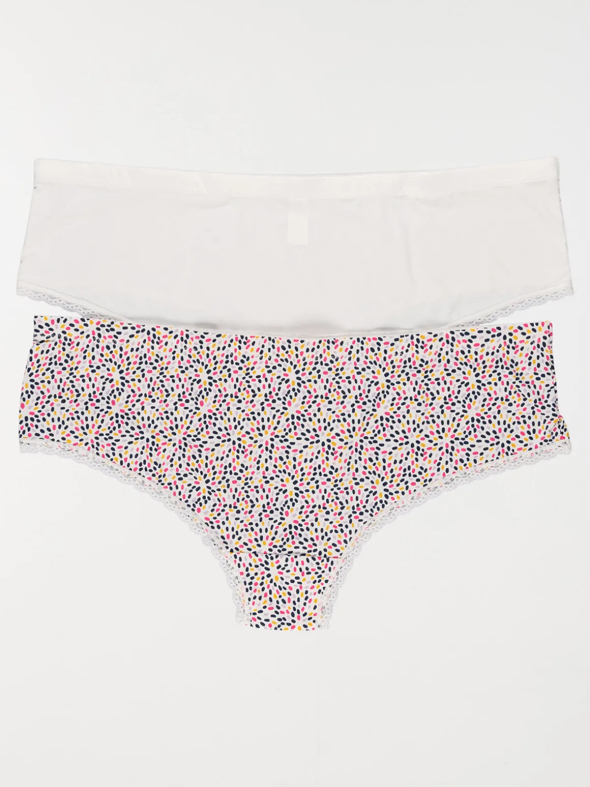 Lot de 2 shorties imprimé femme