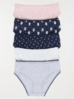 Lot de 5 slips chats fille