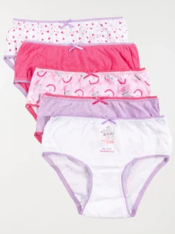 Lot de 5 slips souris fille