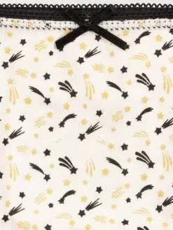 Lot de 5 slips star fille