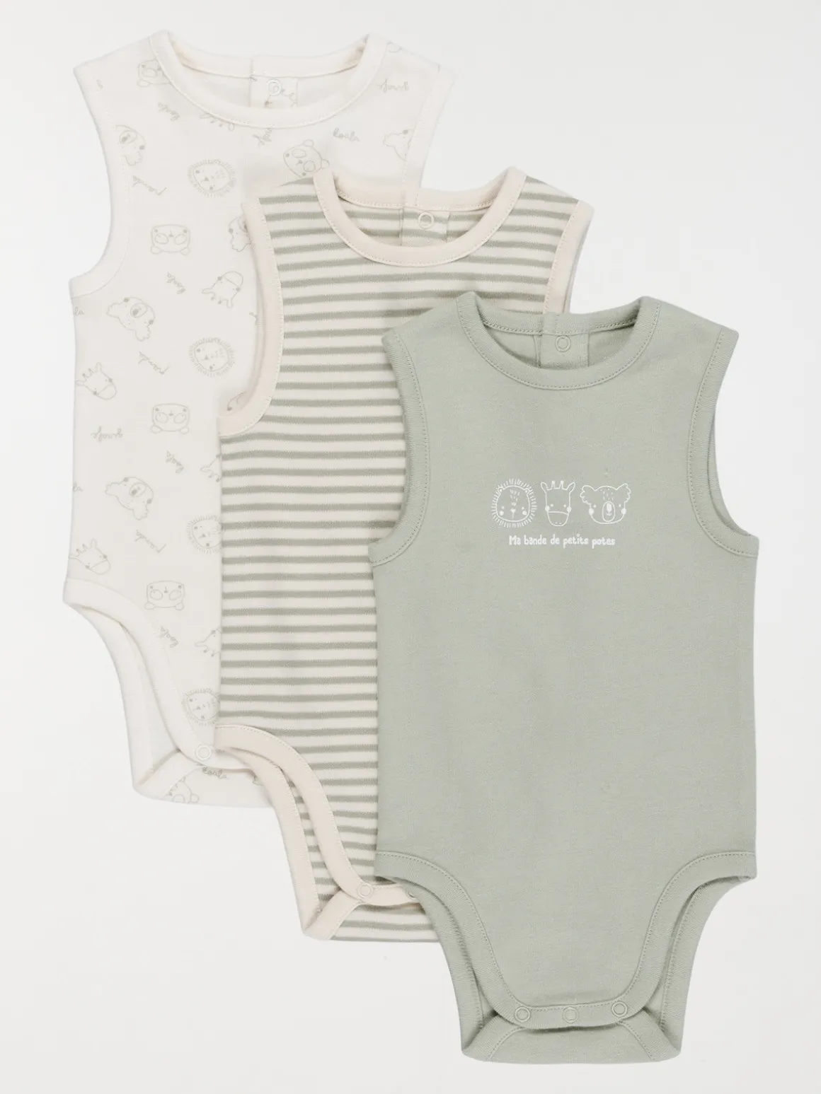 Lot de body pour garçon (3-24M)