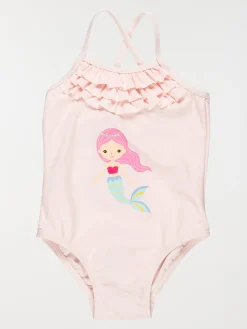 Maillot de bain 1 pièce sirène fille