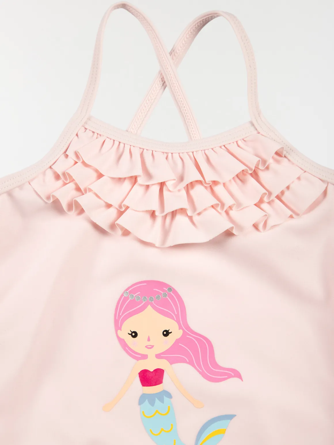 Maillot de bain 1 pièce sirène fille