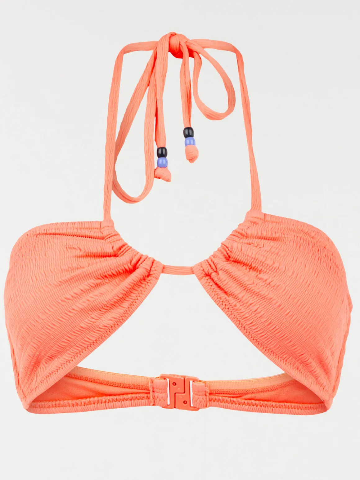 Maillot de bain 2 pièces corail femme