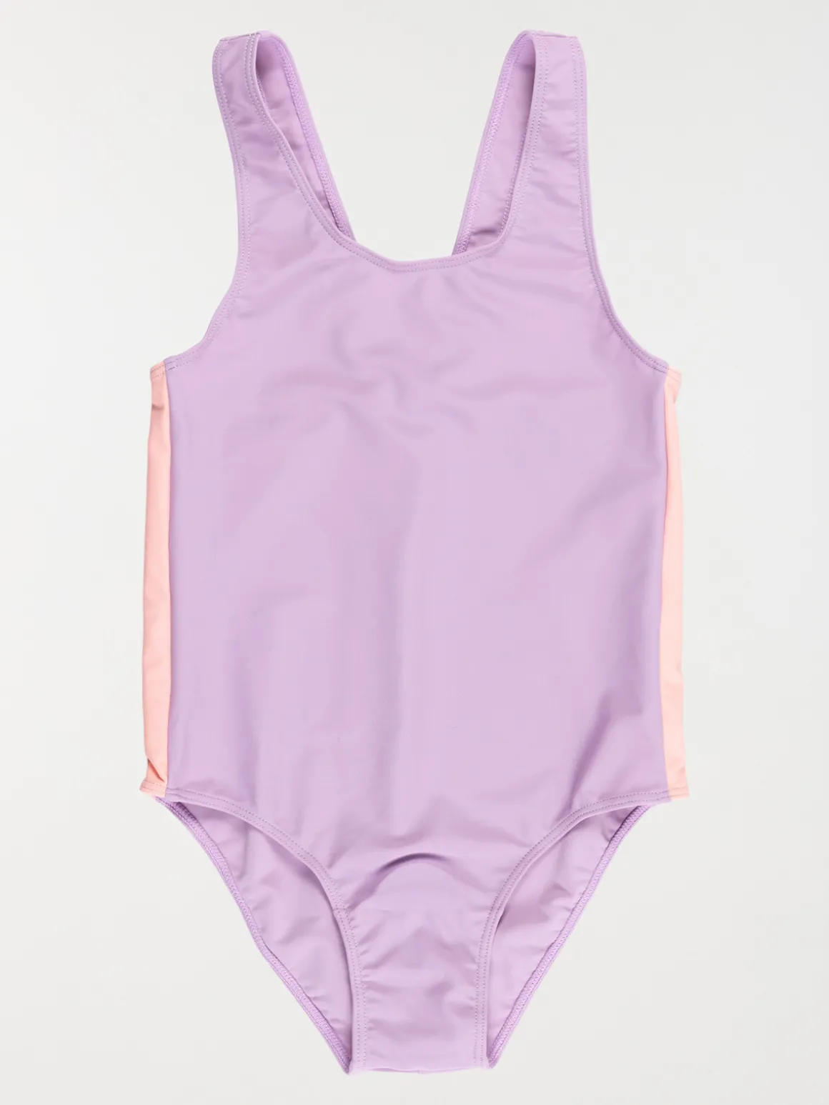 Maillot de bain bicolore fille (3-12A)