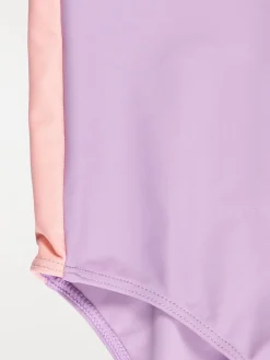 Maillot de bain bicolore fille (3-12A)