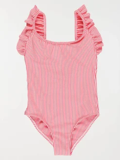 Maillot de bain rayé fille (3-12A)