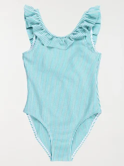 Maillot de bain rayé fille (3-12A)