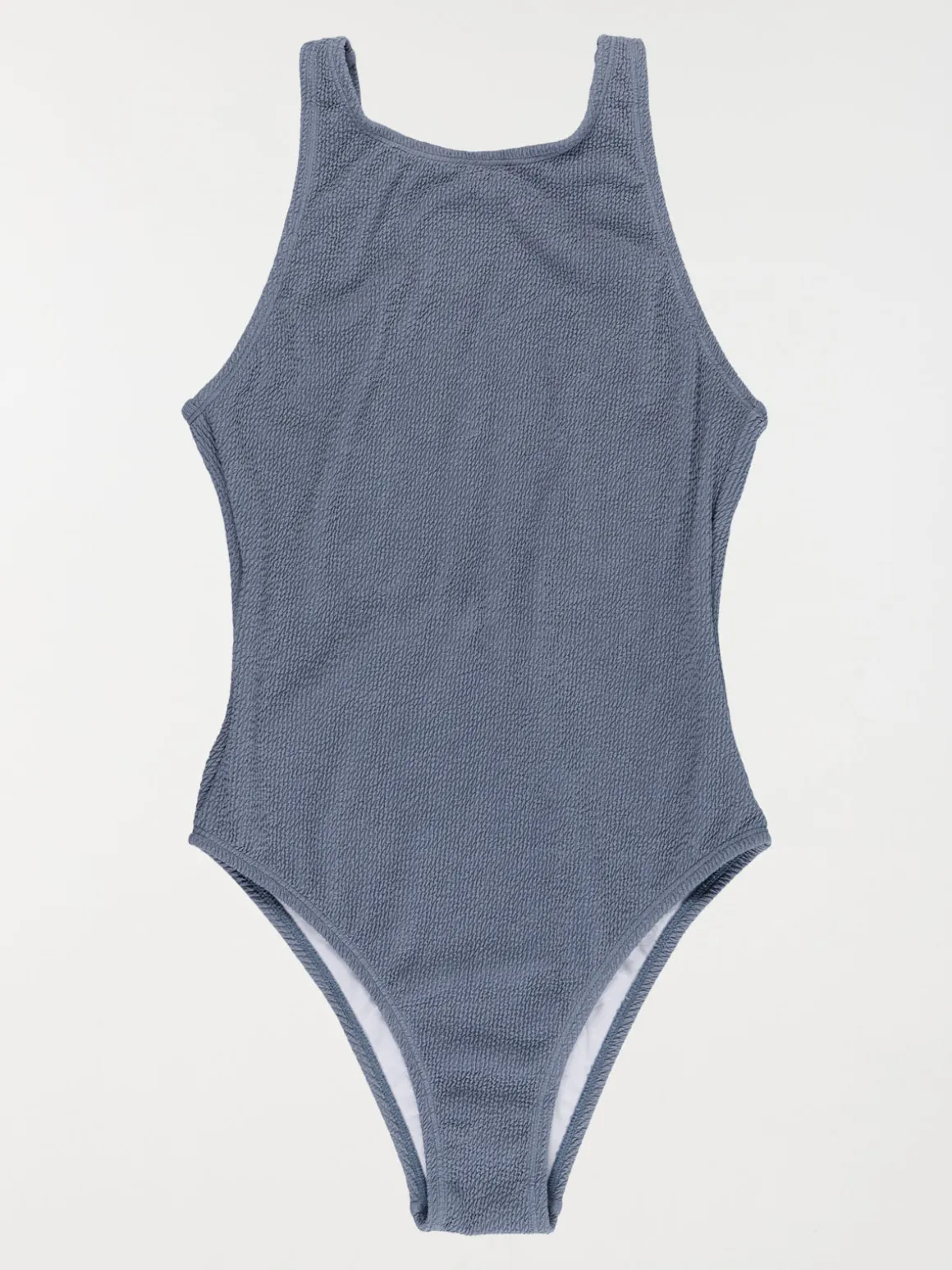 Maillot de bain uni 1 pièce (XXS-M)
