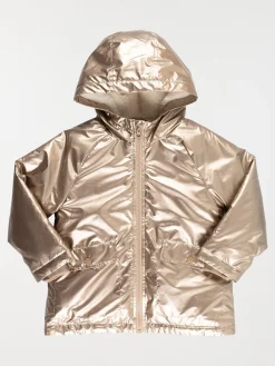 Manteau coloris bronze fille (3-12A)