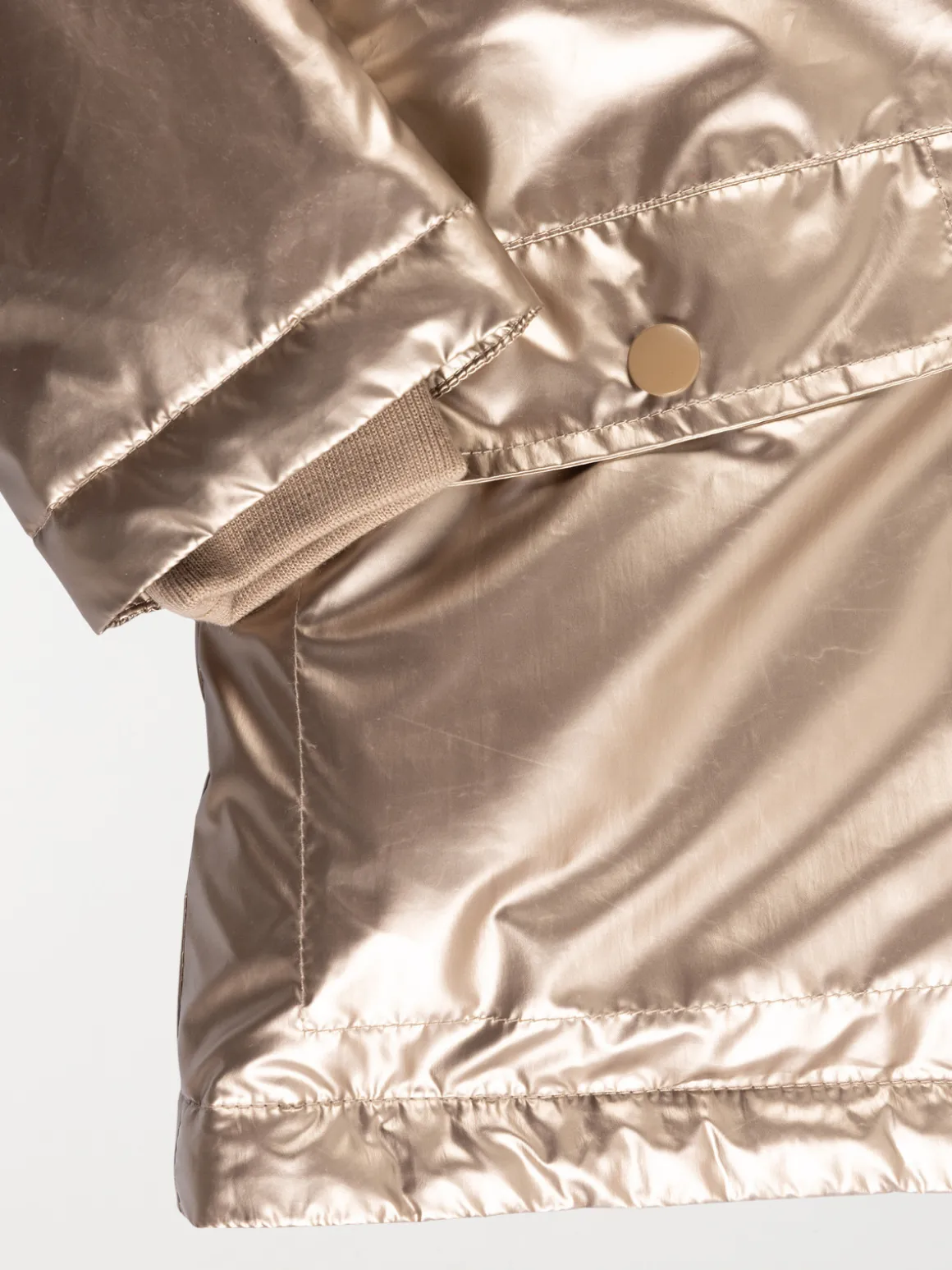 Manteau coloris bronze fille (3-12A)