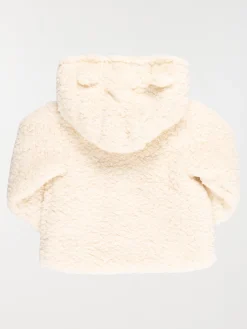 Manteau doux à capuche garçon (3-36M)