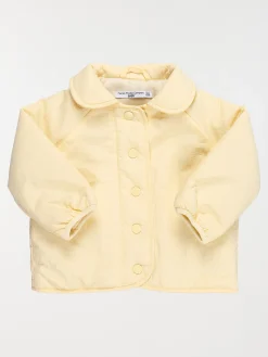 Manteau jaune pâle fille (6-36M)