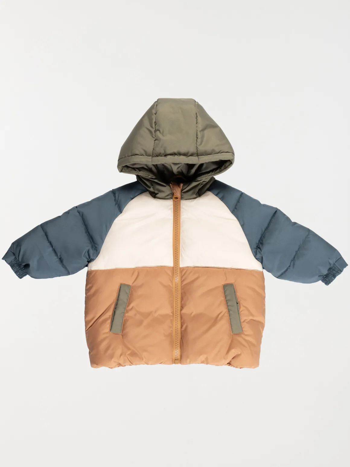 Manteau multicolore garçon (6-36M)
