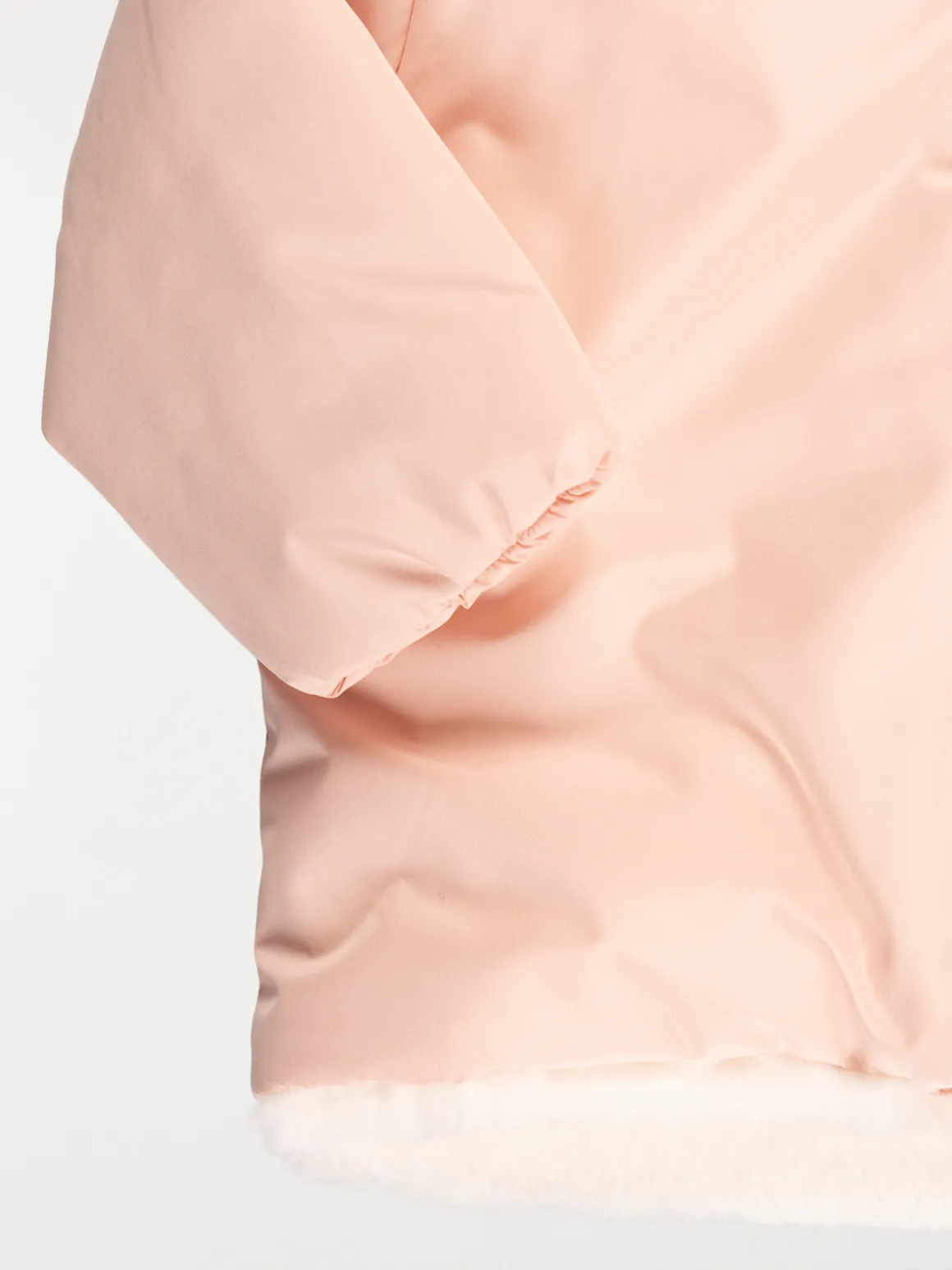 Manteau rose smoke fille (6-36M)