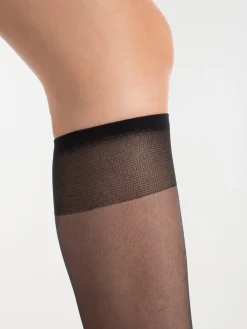 Mi-bas mousse 20D femme