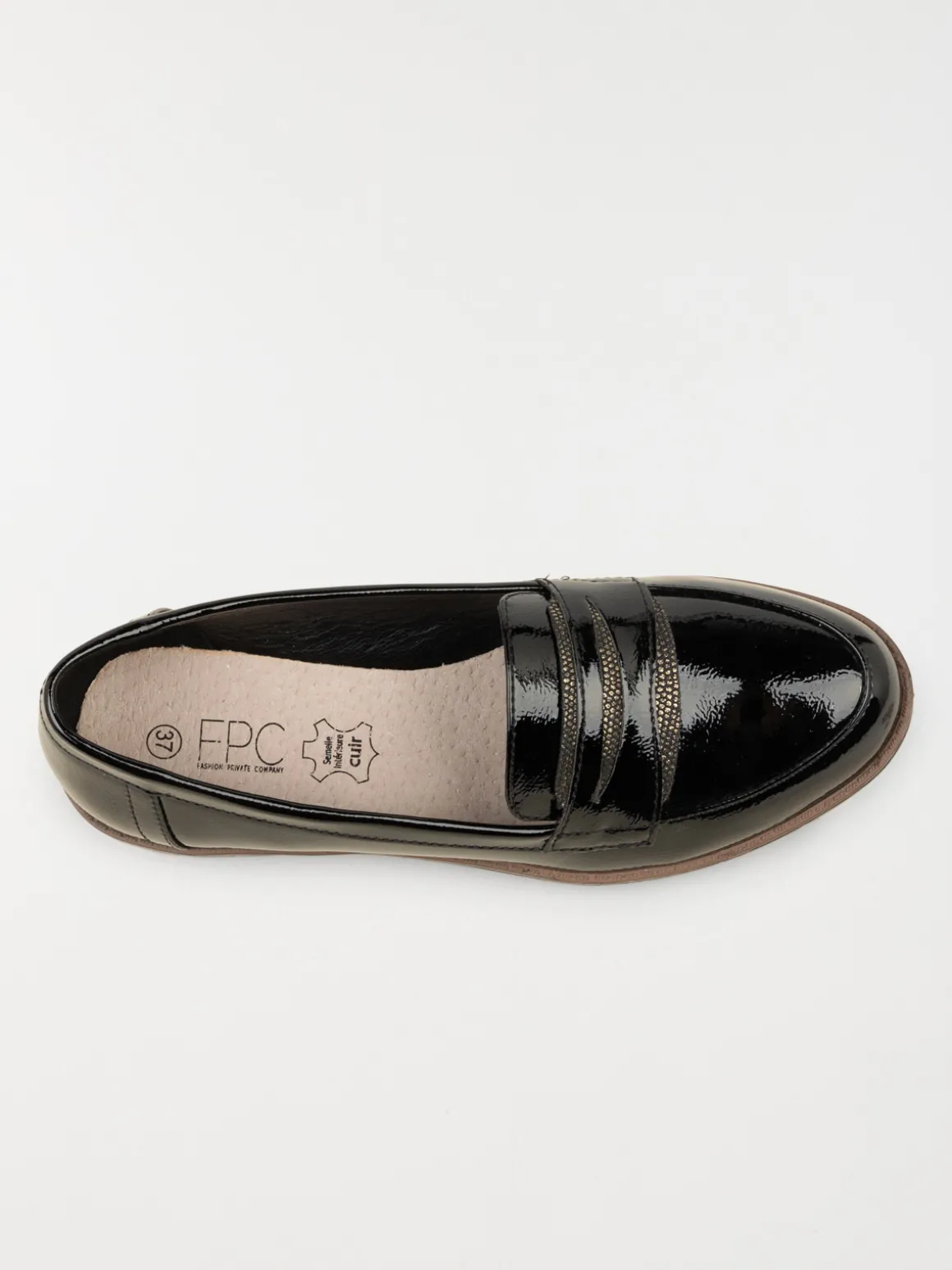 Mocassin verni femme (36-41)