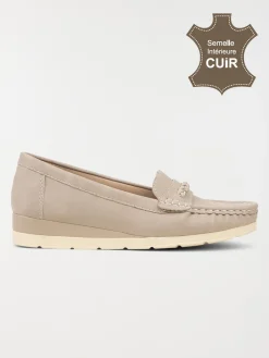 Mocassins beiges femme (36-41)
