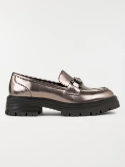 Mocassins gunmetal femme (36-41)