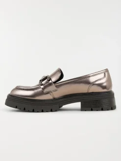 Mocassins gunmetal femme (36-41)