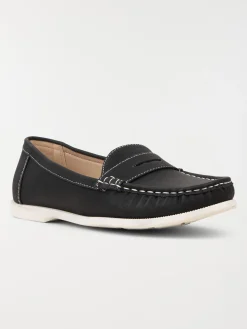 Mocassins noirs femme (36-41)