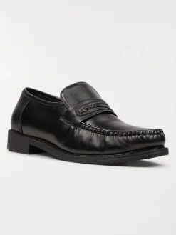 Mocassins noirs homme (40-45)
