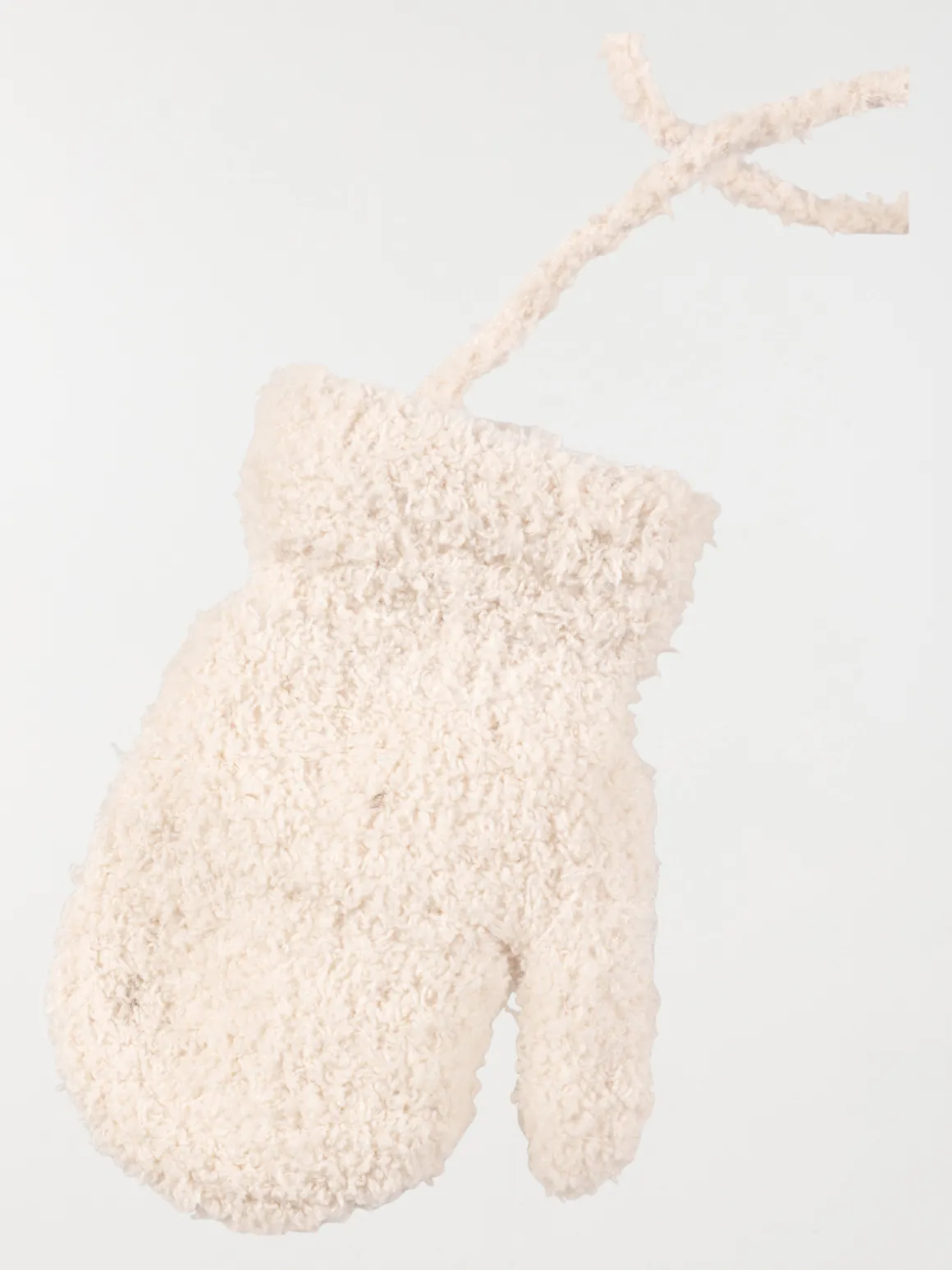 Moufles écru bébé