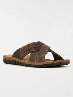 Mule brides croisées homme (40-46)