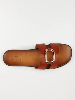 Mule camel anneau doré femme (36-41)