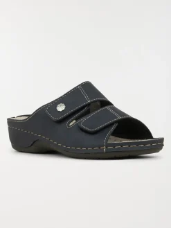 Mule confort marine femme (36-41)