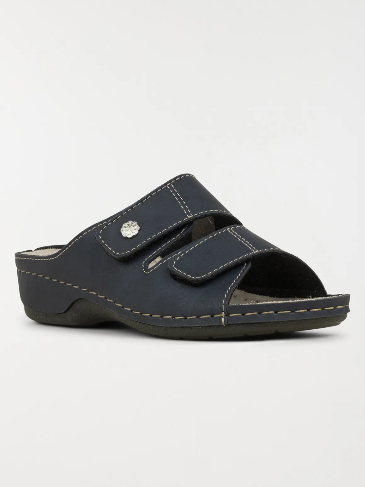Mule confort marine femme (36-41)
