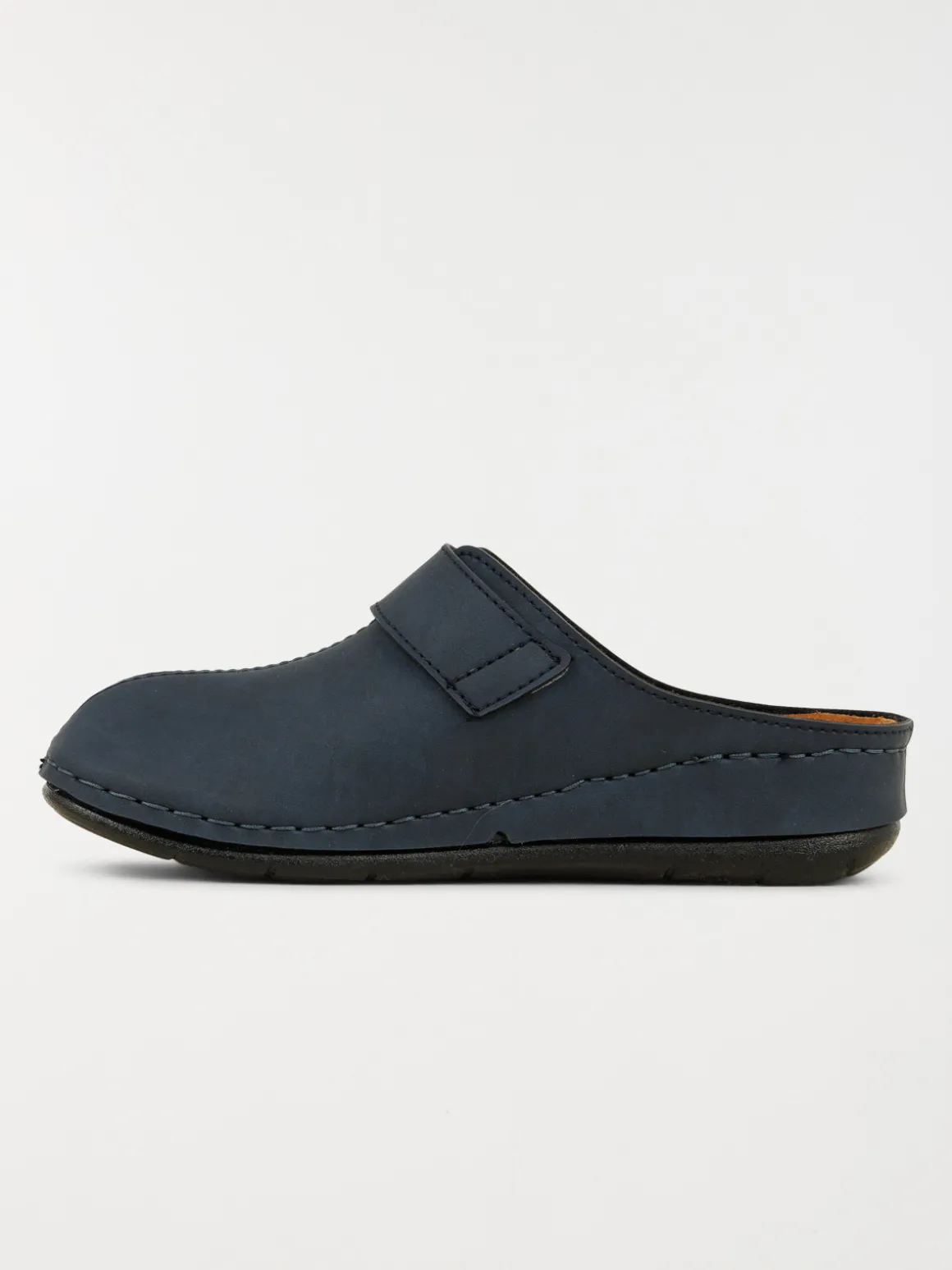 Mule fermée confort femme marine (36-41)
