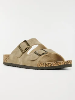 Mule homme beige (40-46)