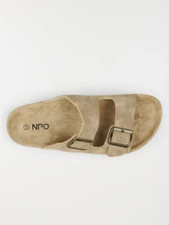 Mule homme beige (40-46)