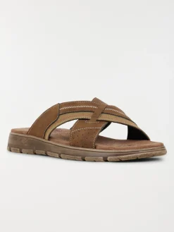 Mule homme brides croisées (41-46)
