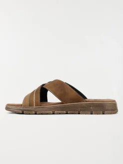 Mule homme brides croisées (41-46)