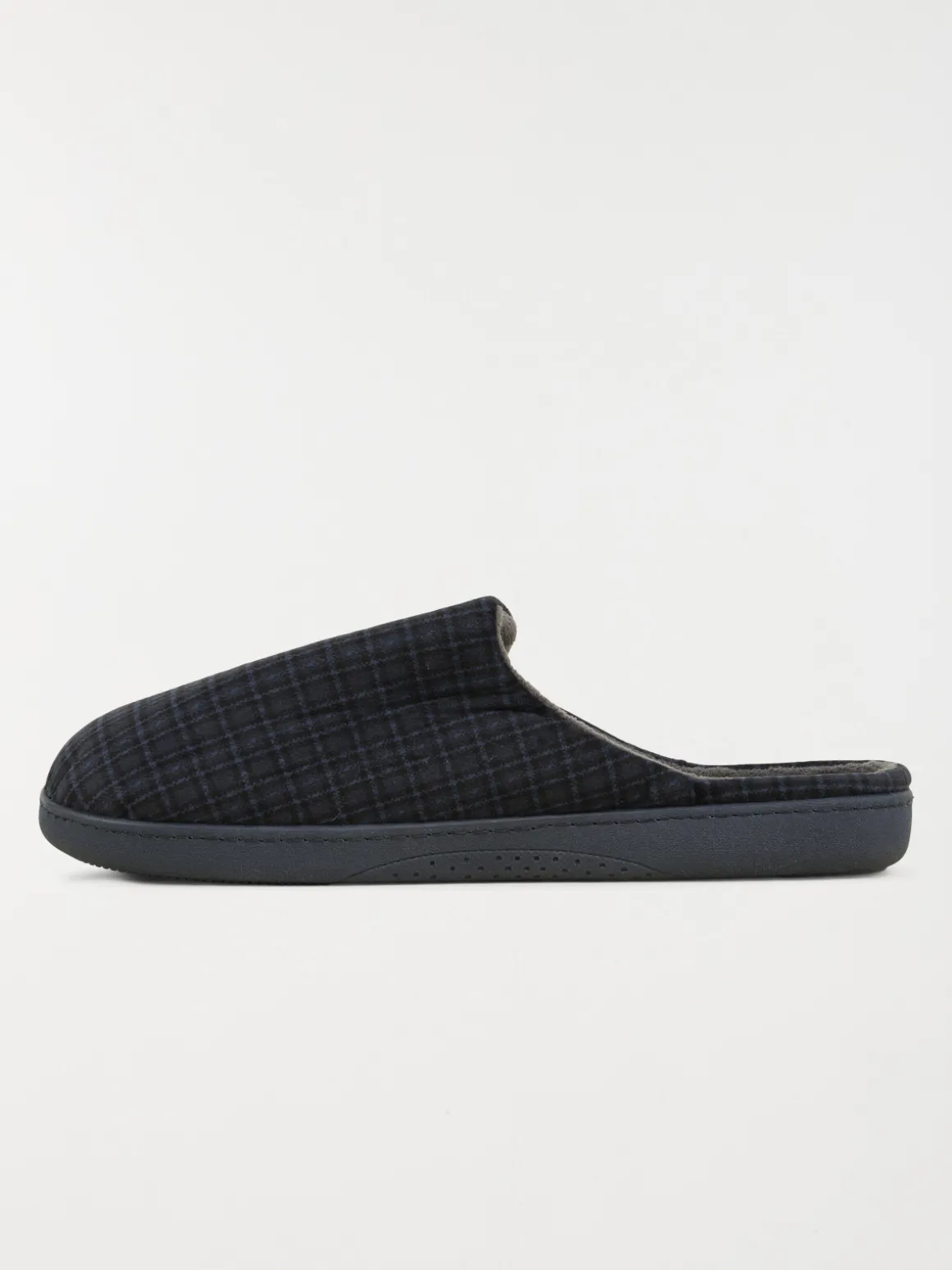 Mule Isotoner homme marine (40-46)